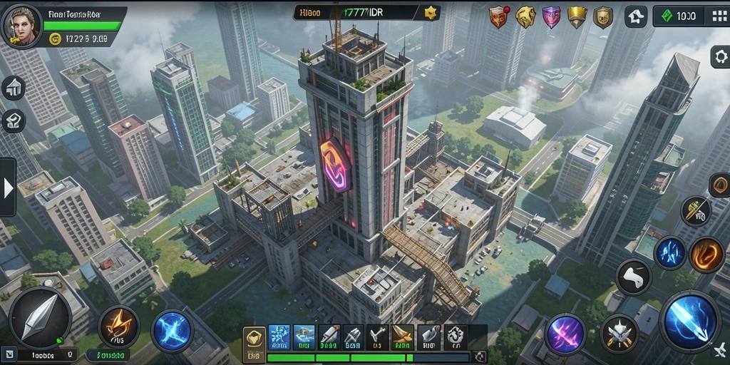 Gameplay Tower Defense yang menegangkan dengan grafis yang menawan.