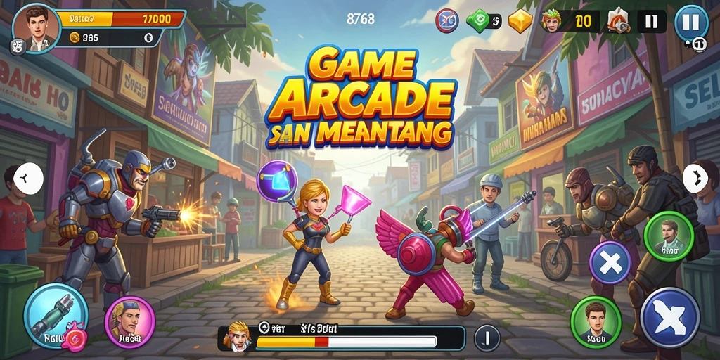 Screenshot utama 8768 menampilkan gameplay seru yang penuh tantangan.