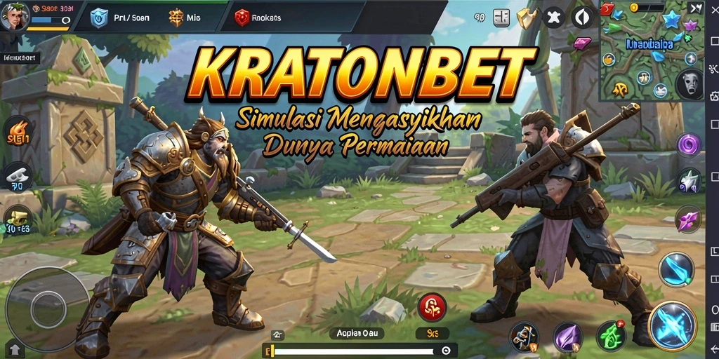 Tampilan gameplay simulasi menarik di KRATONBET.
