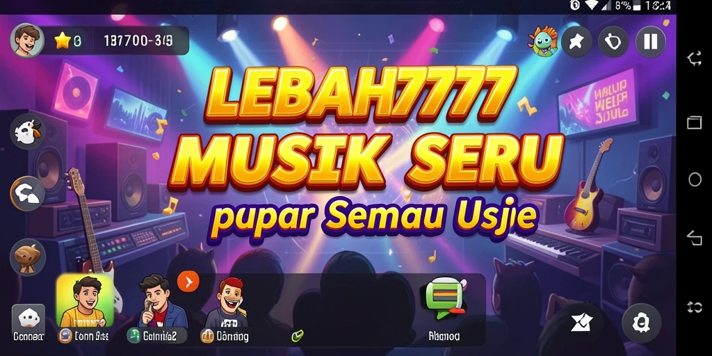 Gameplay seru LEBAH777 dengan tantangan musik yang menantang.