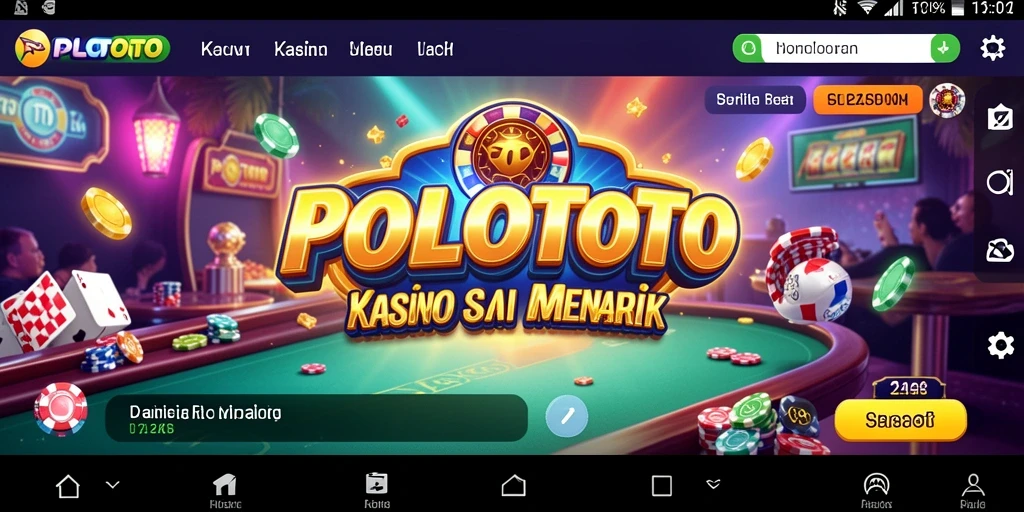 Screenshot menampilkan gameplay seru dan menarik dari POLOTOTO.