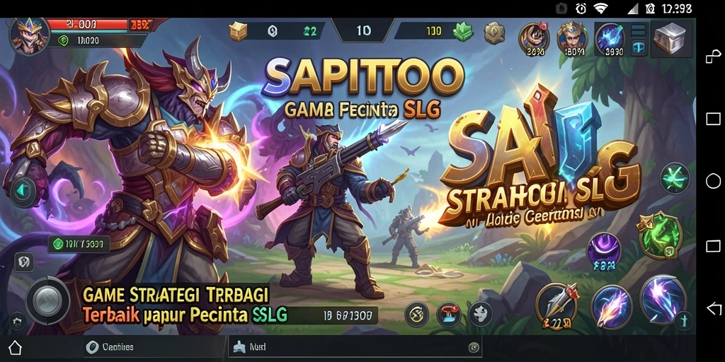 Gambaran gameplay SLG yang mendebarkan di SAPITOTO.